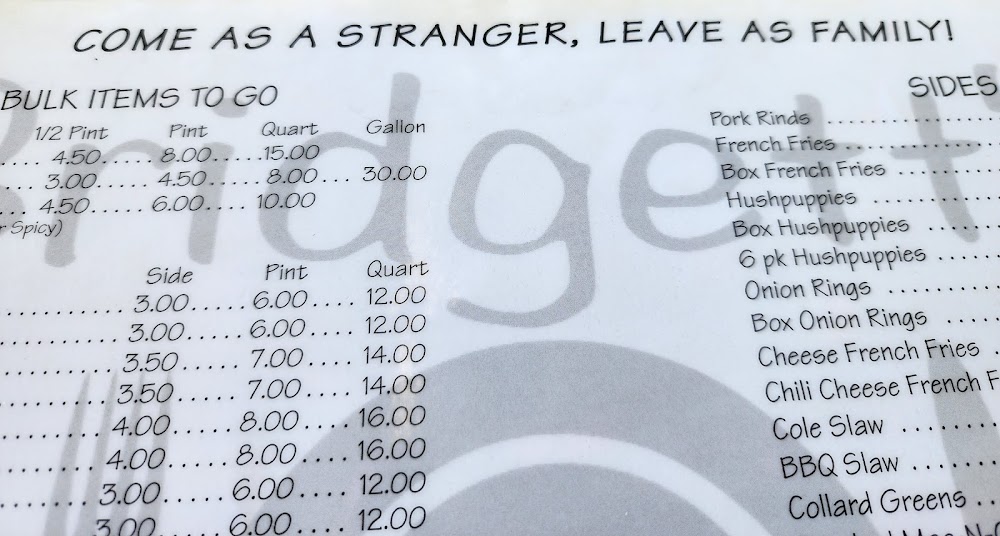 Bridgett's Kitchen Menu 03