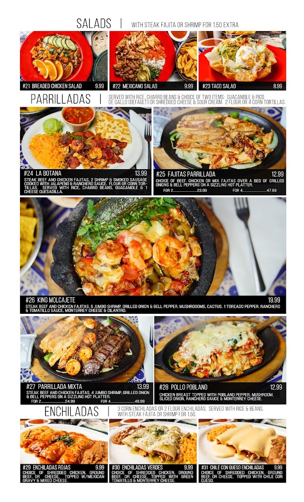Mexicano Bar Grill 3 Menu 04