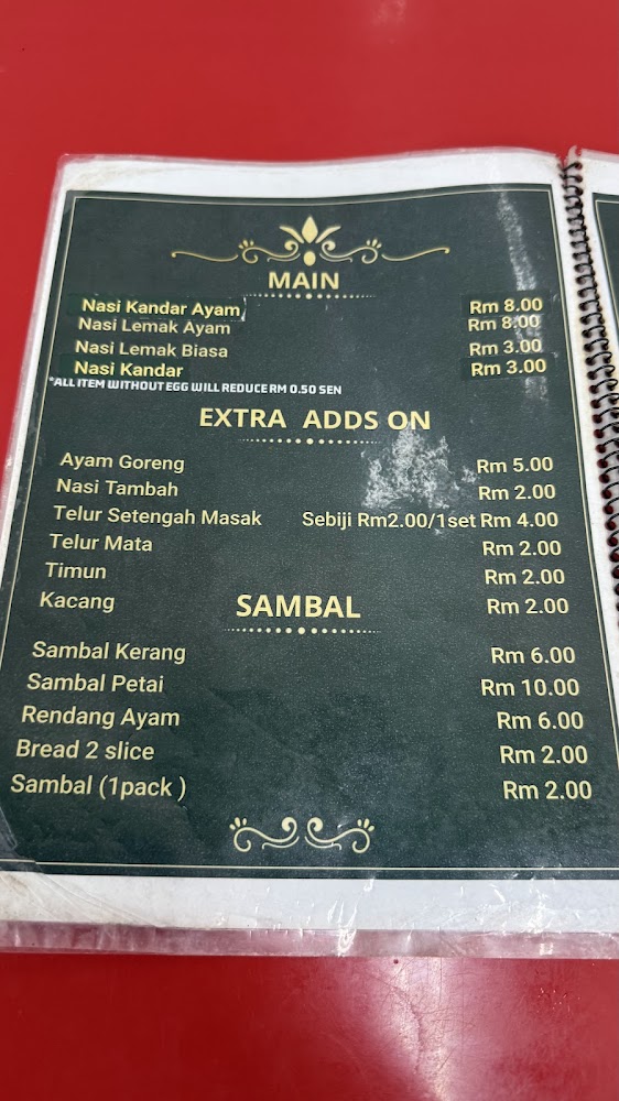 Nasi Lemak Bumbung Menu 04