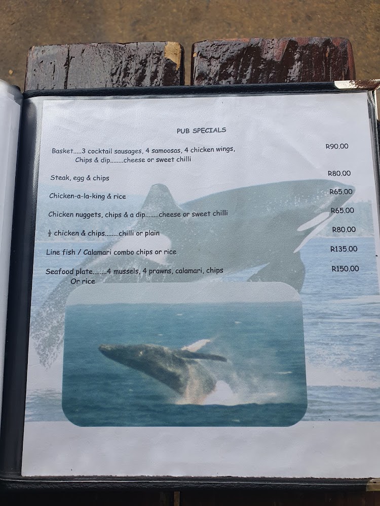 Orca's Beach Bar & Grill Menu 05