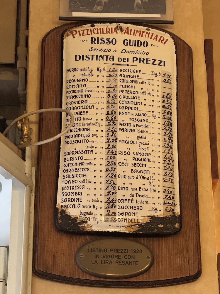 Ristorante Alla Vecchia Bettola Firenze Menu 06